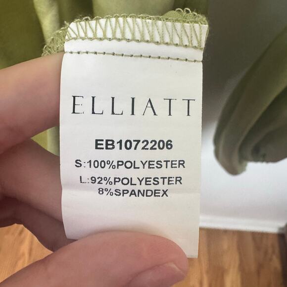 ELLIATT Revolve Kai Maxi Dress Women L Green Formal Wedding Guest Gown Timeless - Picture 15 of 16